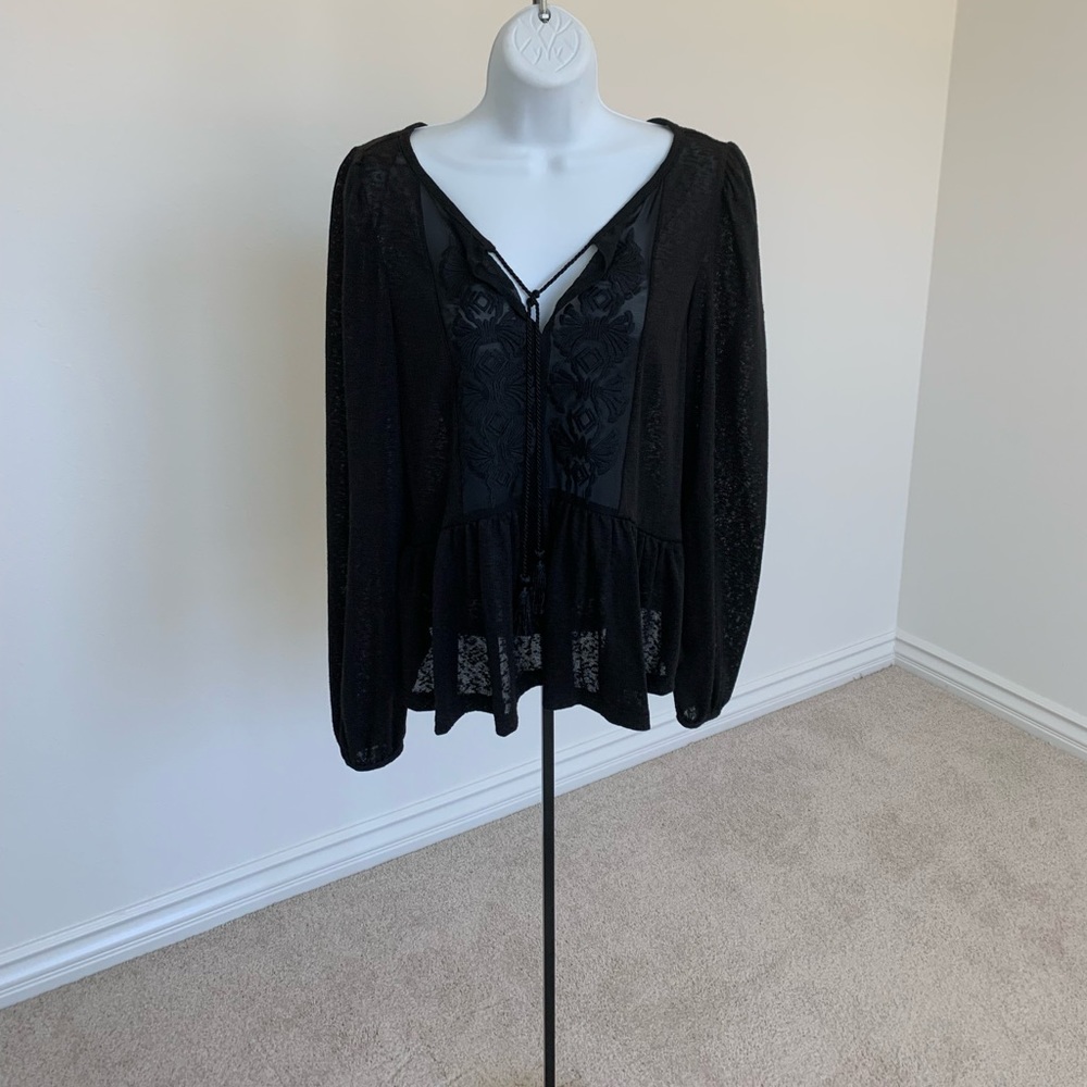 Women’s Black Dress Top by H&M